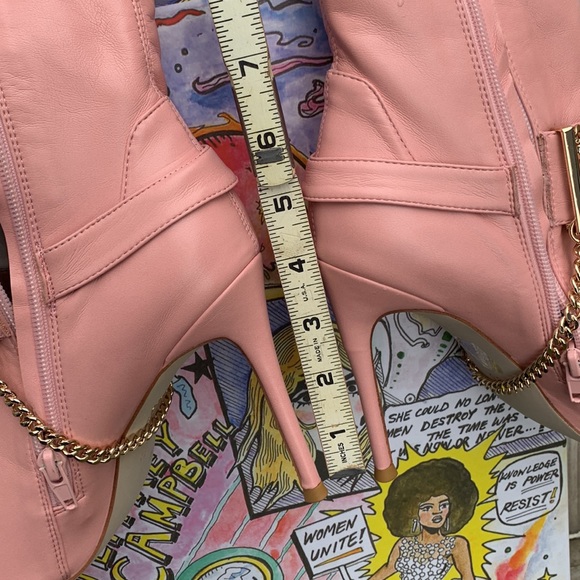 Thigh high boots JEFFREY CAMPBELL pink - Picture 9 of 16